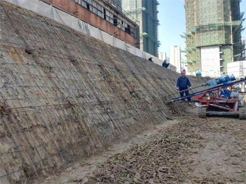 港北建筑边坡支护